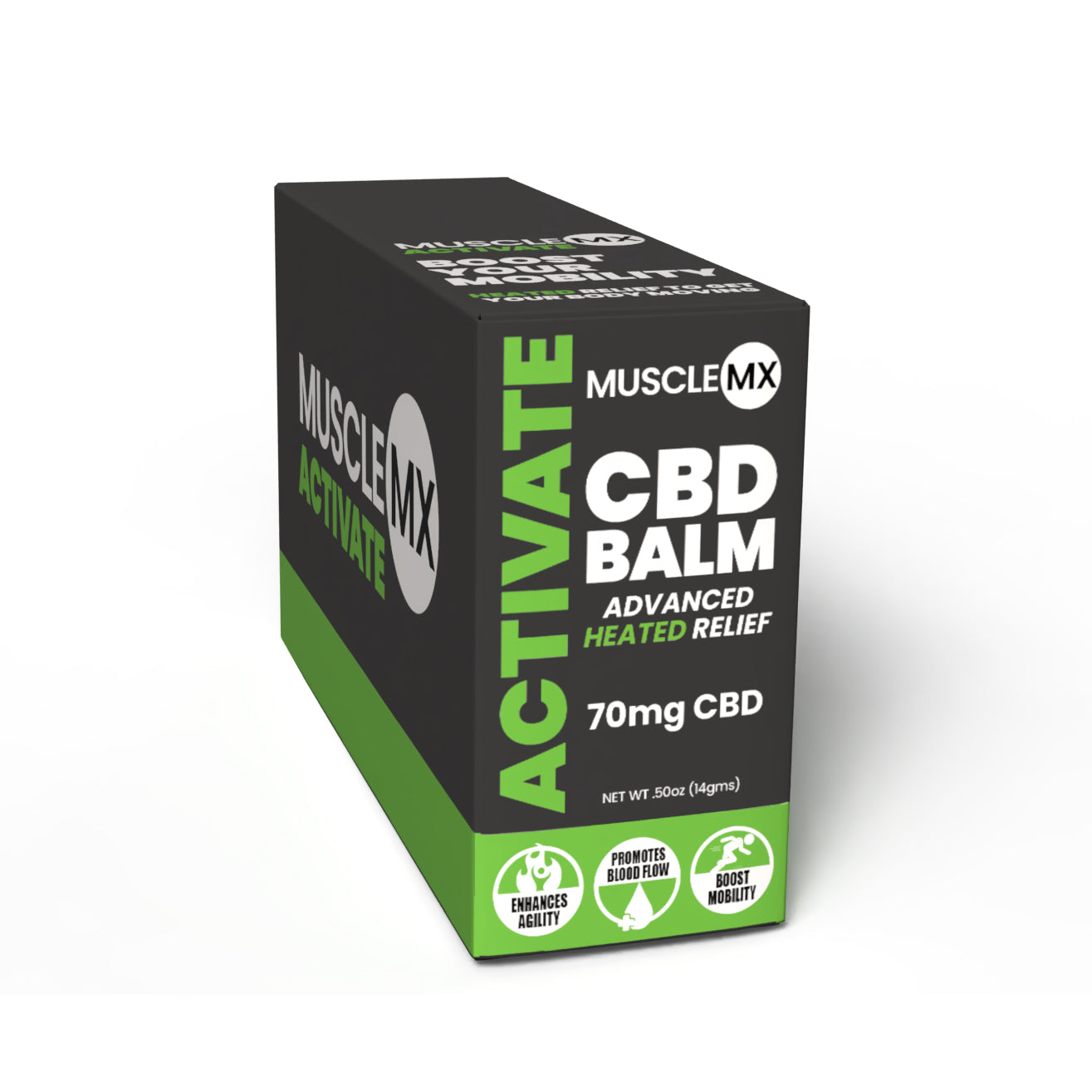 Activate Heating CBD Balm 70 MG