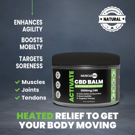 Activate Heating CBD Balm 2000 MG