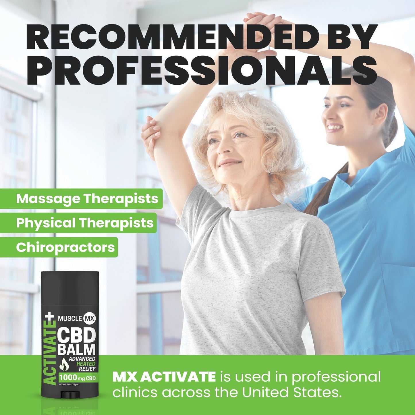 Activate Heating CBD Balm 1000 MG