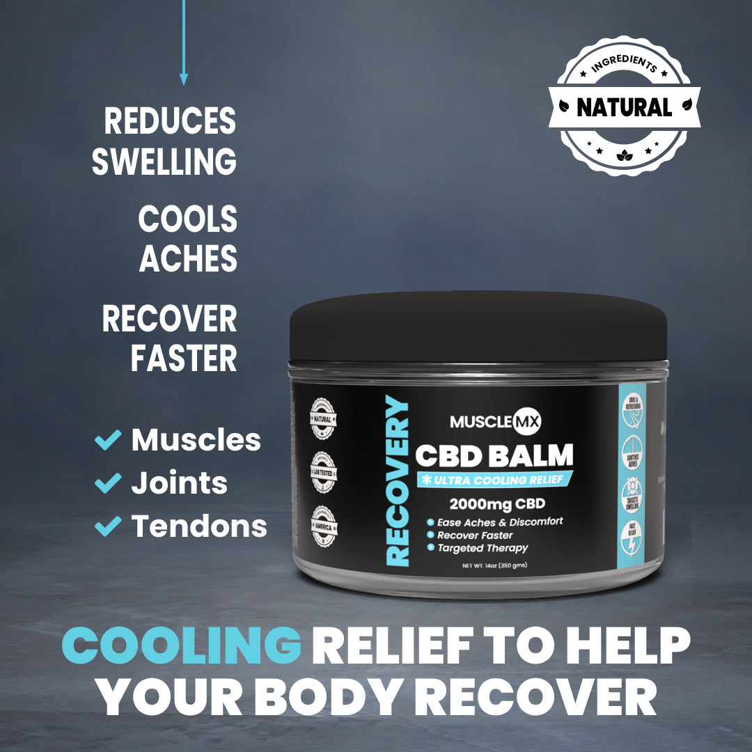 Recovery Cooling CBD Balm 2000 MG
