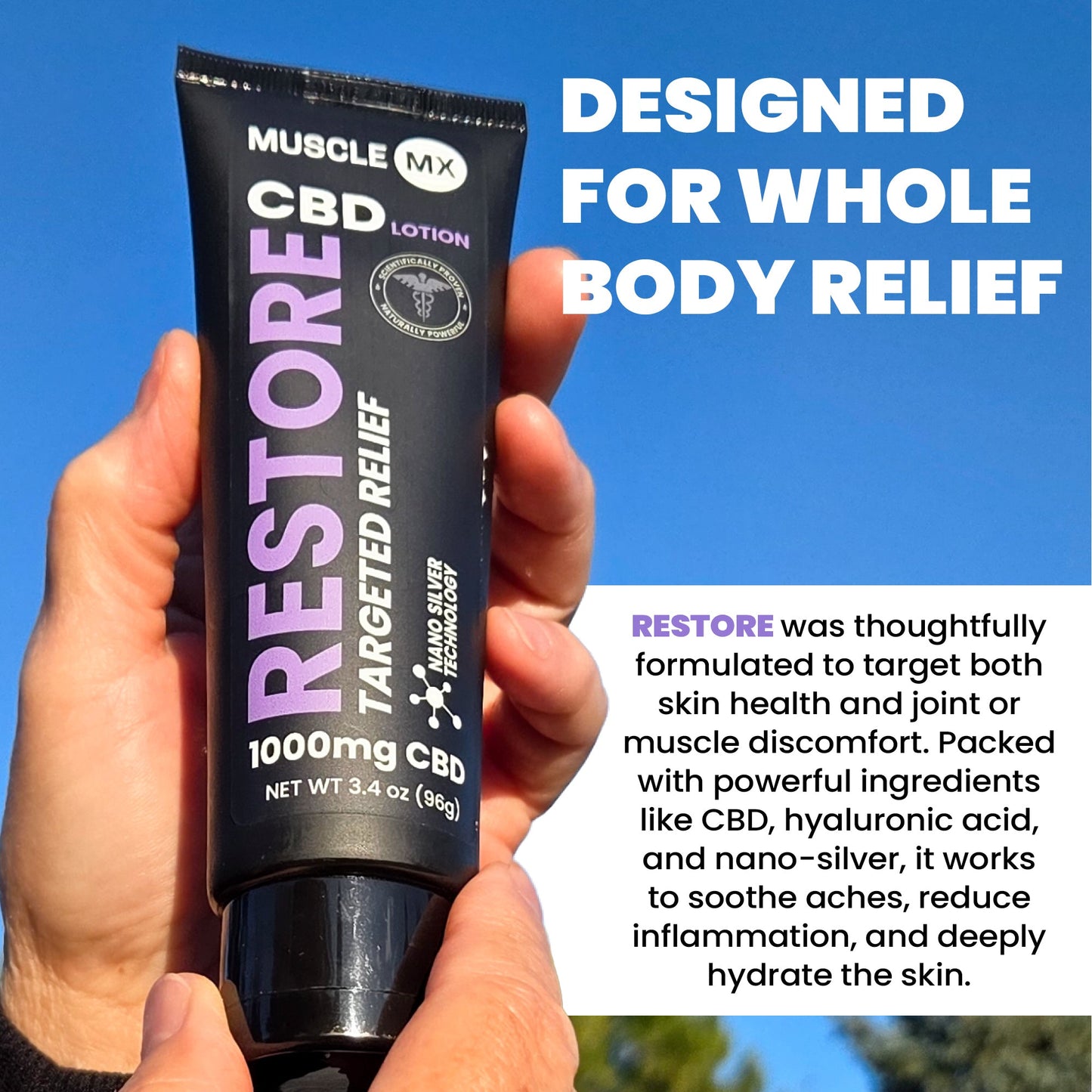 Restore 4-in-1 CBD Lotion 1000 MG