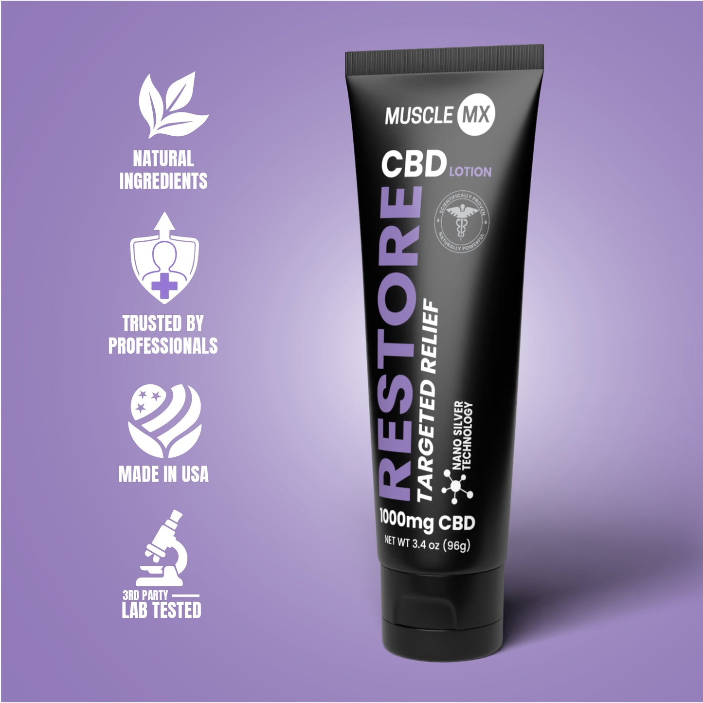 Restore 4-in-1 CBD Lotion 1000 MG
