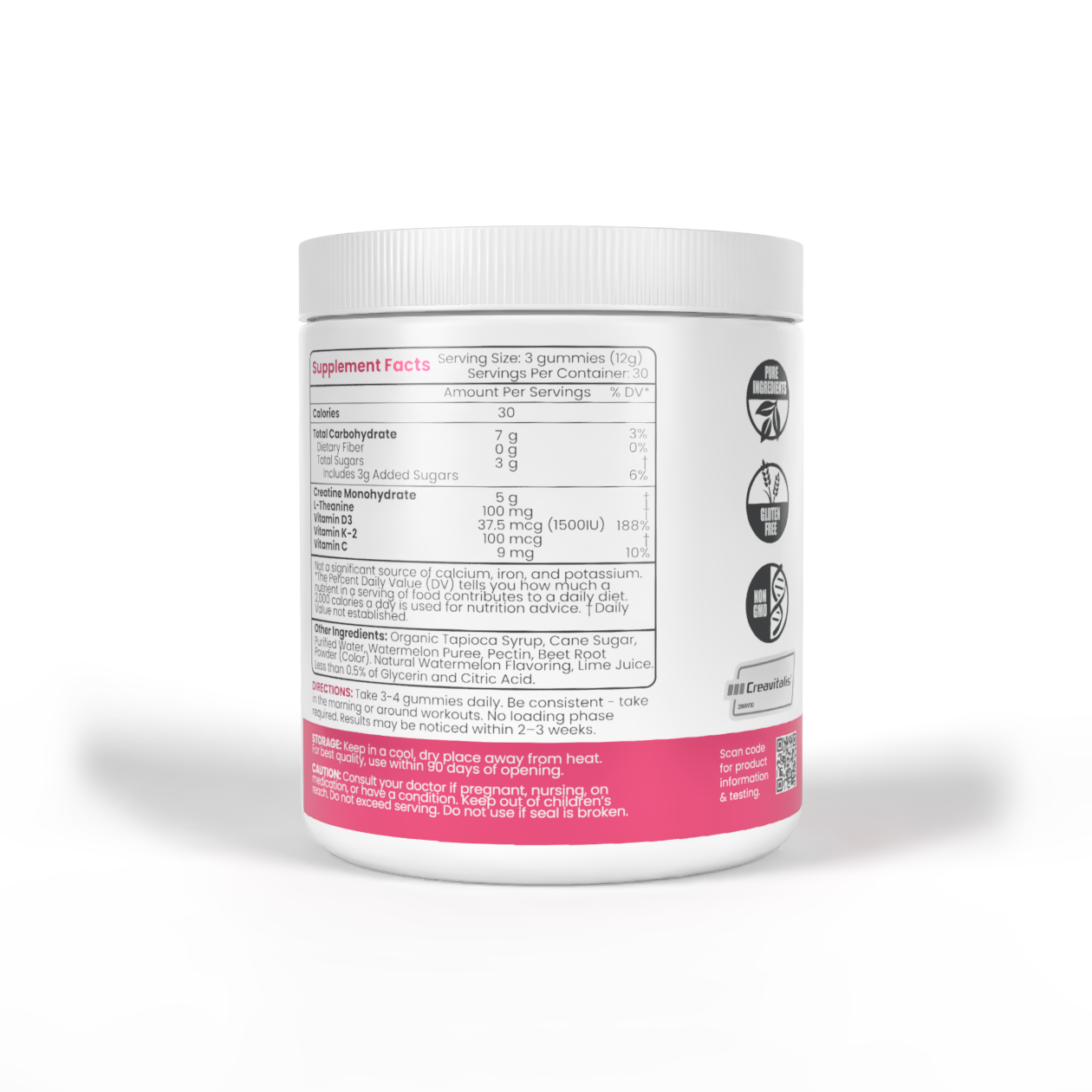 MX Thrive Gummies Watermelon