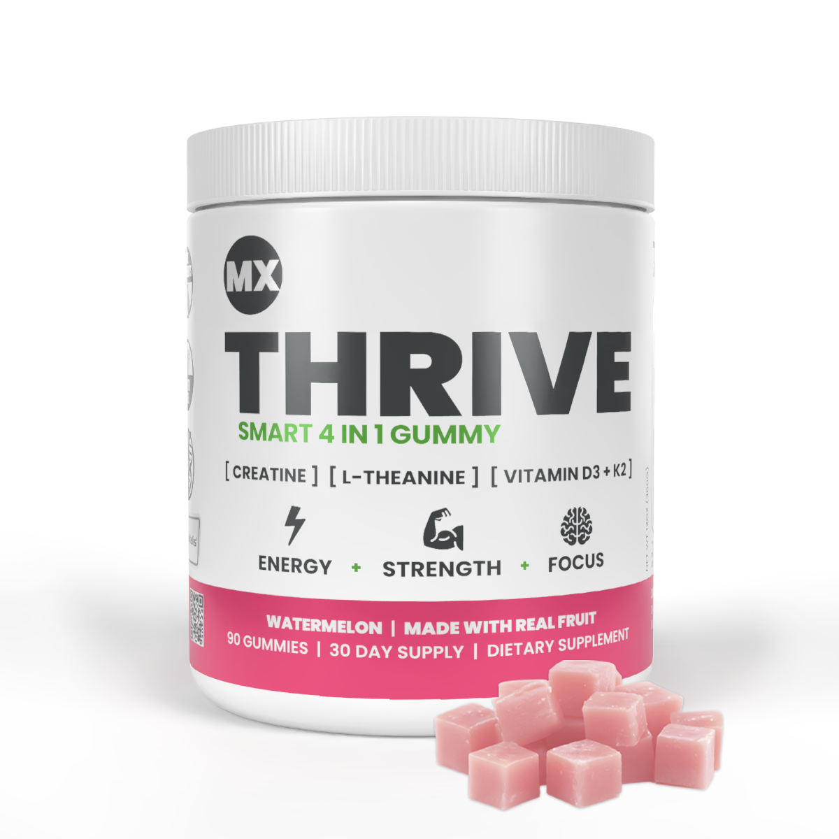 MX Thrive Gummies Watermelon